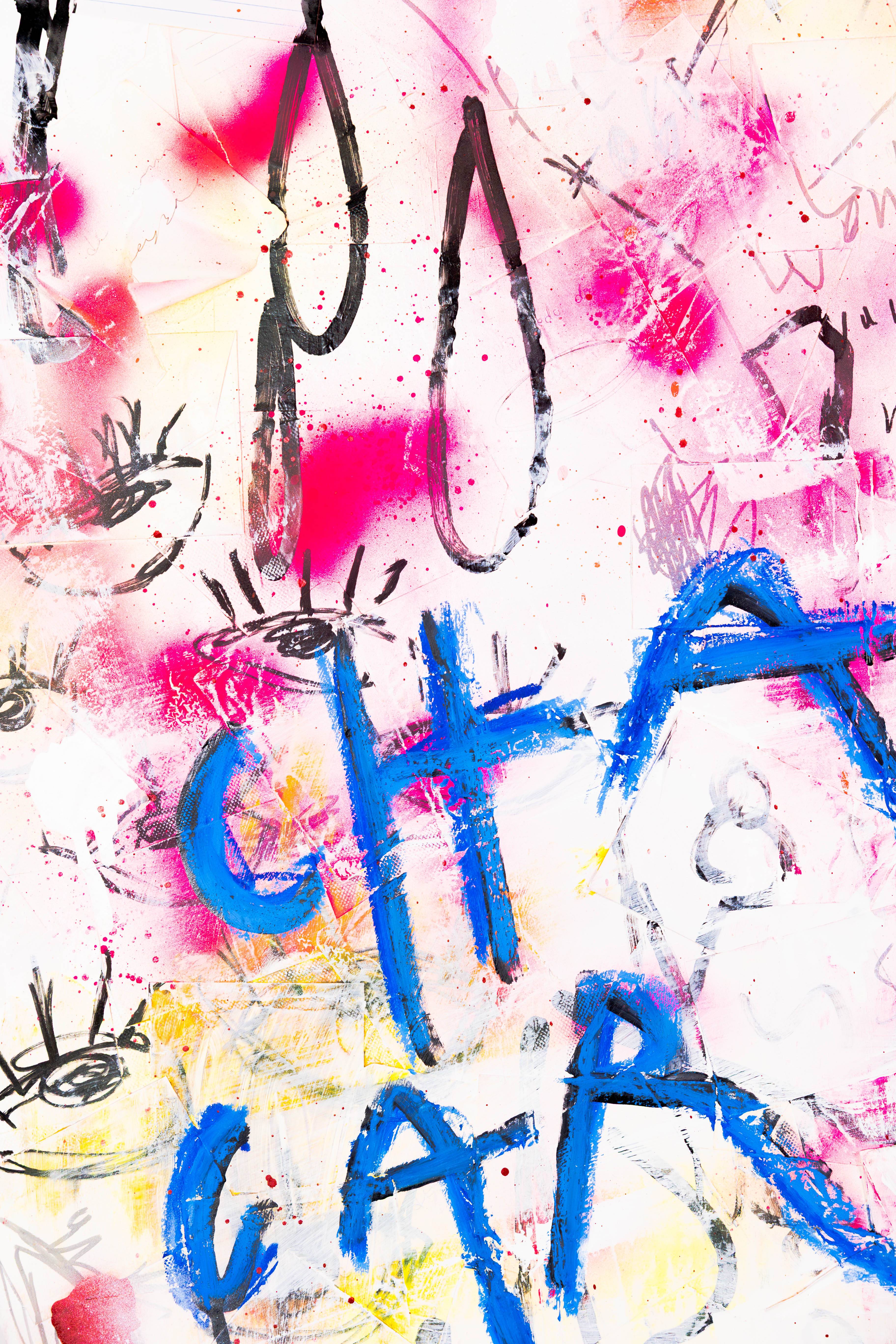 The C Word Modern Mixed media Elisa Rezende - Subjektiv.art