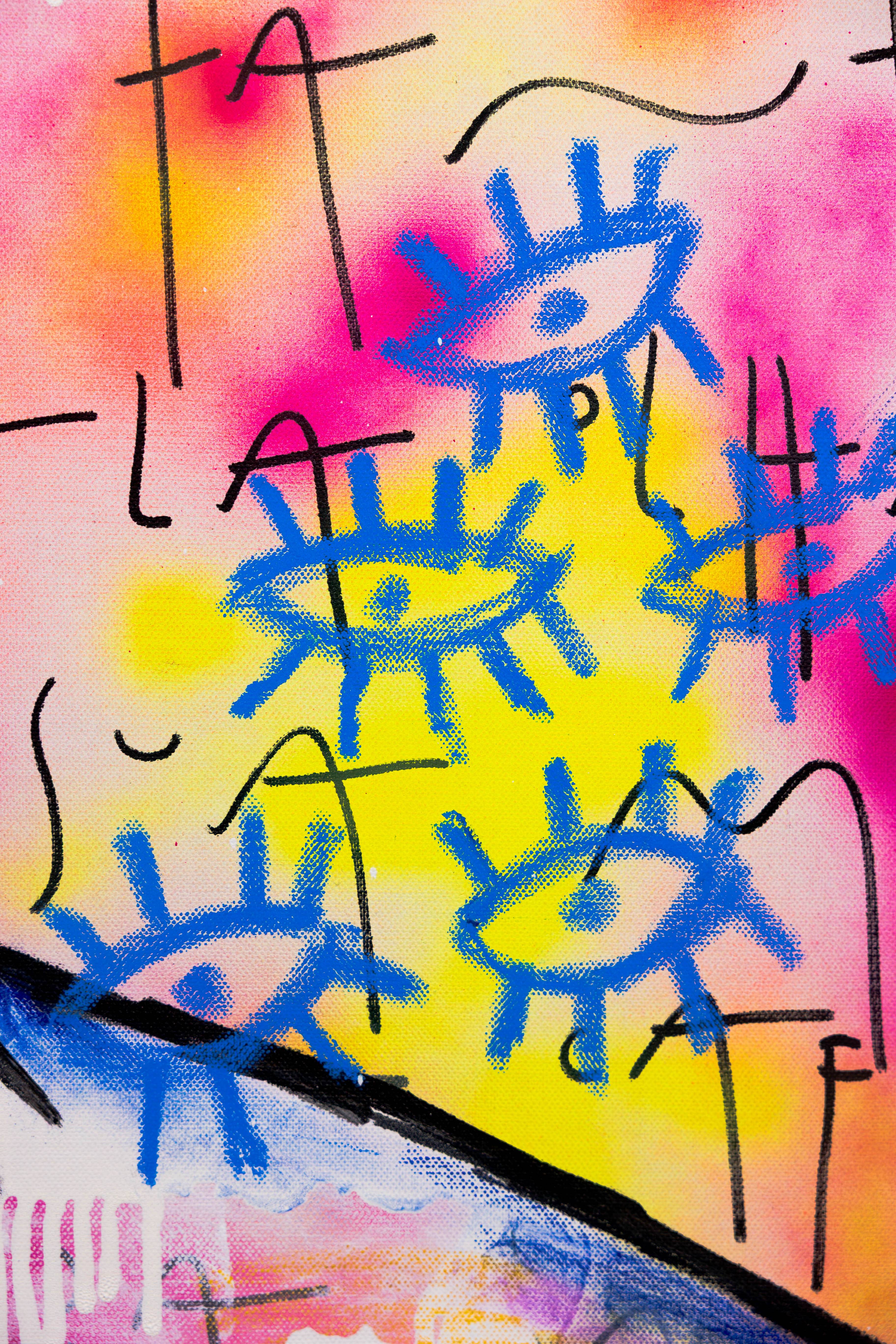 Coração É Arma De Arremesso Modern Painting Elisa Rezende - Subjektiv.art