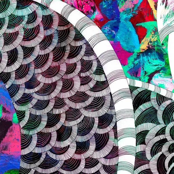 Cautious hedonism in a time of conditional security Collage Prints Lana Korolievskaia - Subjektiv.art