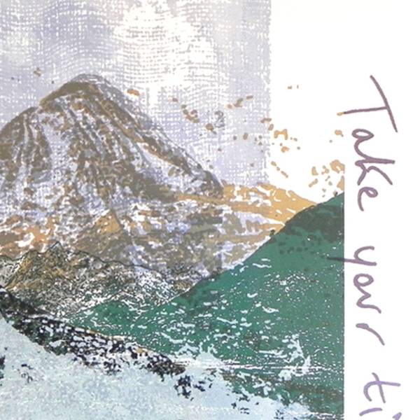 Take Your Time VII Expressive and gestural Prints Sara J Beazley - Subjektiv.art