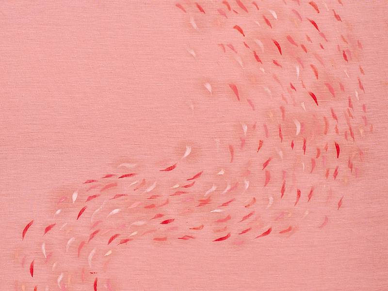 Dois anónimos ovários II // Two anonymous ovaries II Abstract Painting sofia martins - Subjektiv.art