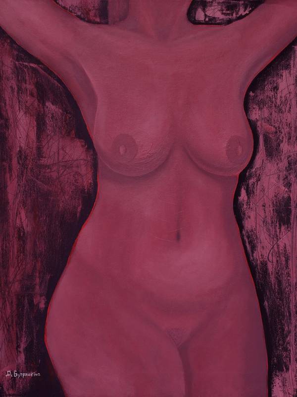 Red nude  - Subjektiv.art