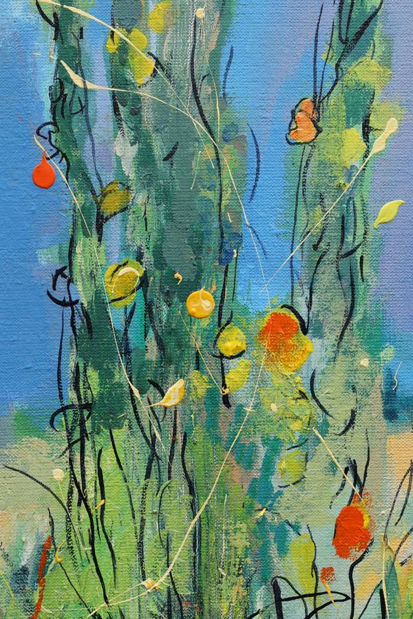 Verbascum  Impressionistic Painting Artem Andreichuk - Subjektiv.art