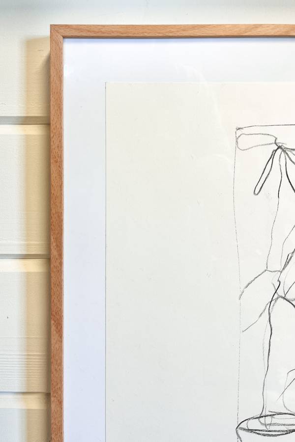 Room scene I Fine Art Drawing Maria R Saunders - Subjektiv.art