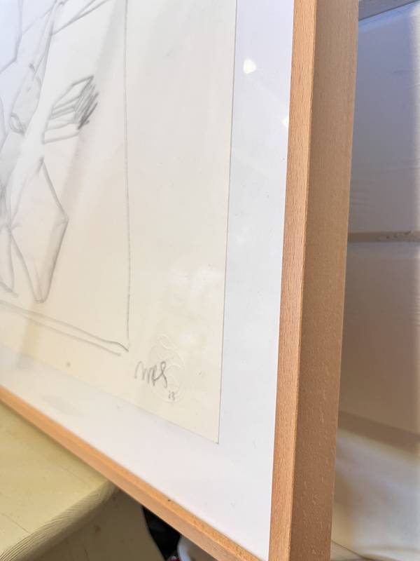 Room scene II Fine Art Drawing Maria R Saunders - Subjektiv.art