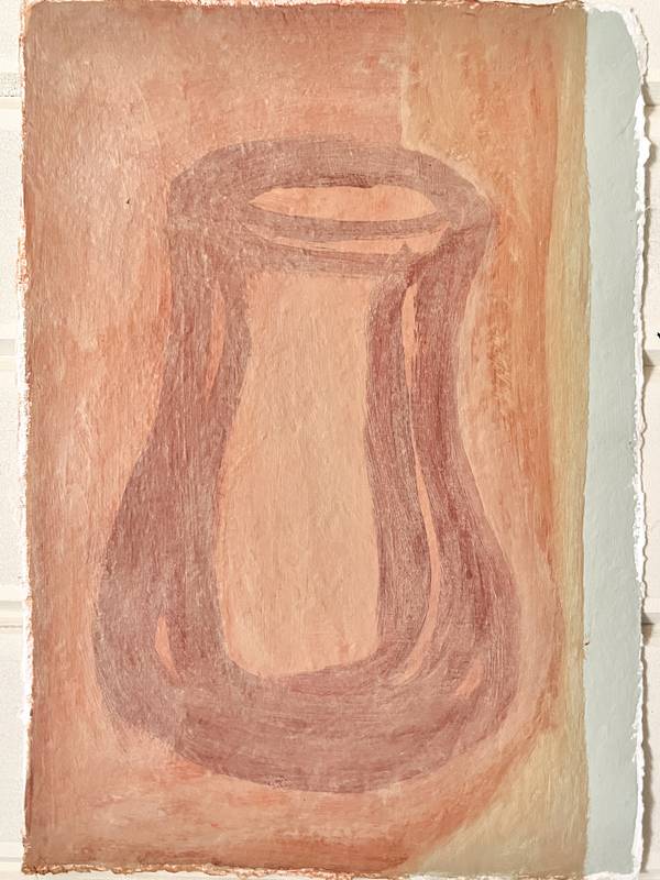 Cântaro I (Clay pot I) Fine Art Painting Maria R Saunders - Subjektiv.art