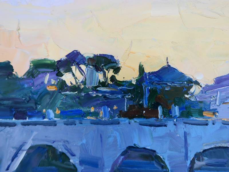 "st. peter's basilica" Impressionistic Painting Yehor Dulin - Subjektiv.art