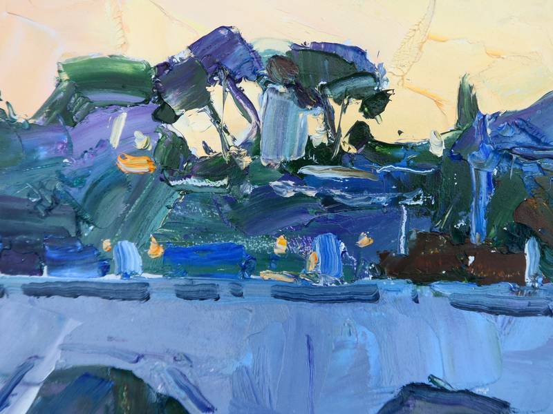 "st. peter's basilica" Impressionistic Painting Yehor Dulin - Subjektiv.art