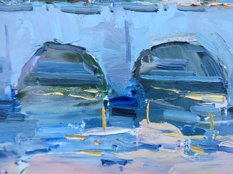 "st. peter's basilica" Impressionistic Painting Yehor Dulin - Subjektiv.art