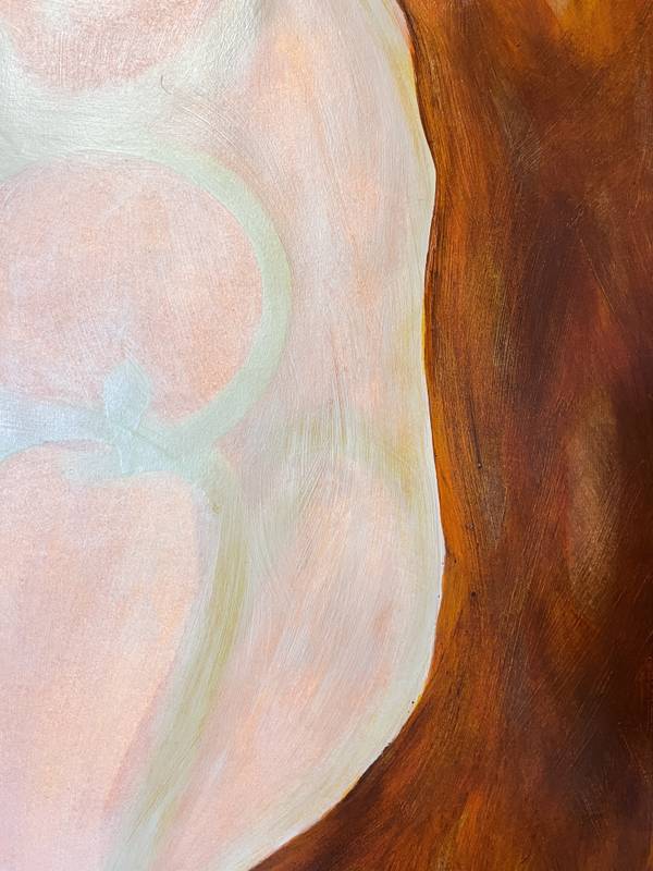 Resting in the Shadow Fine Art Painting Maria R Saunders - Subjektiv.art