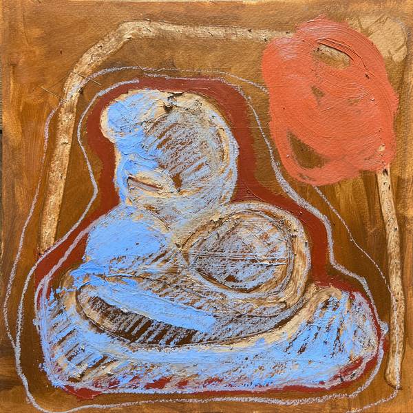 Desenho de Mulher à Espera (Drawing of a Woman Waiting)  - Subjektiv.art