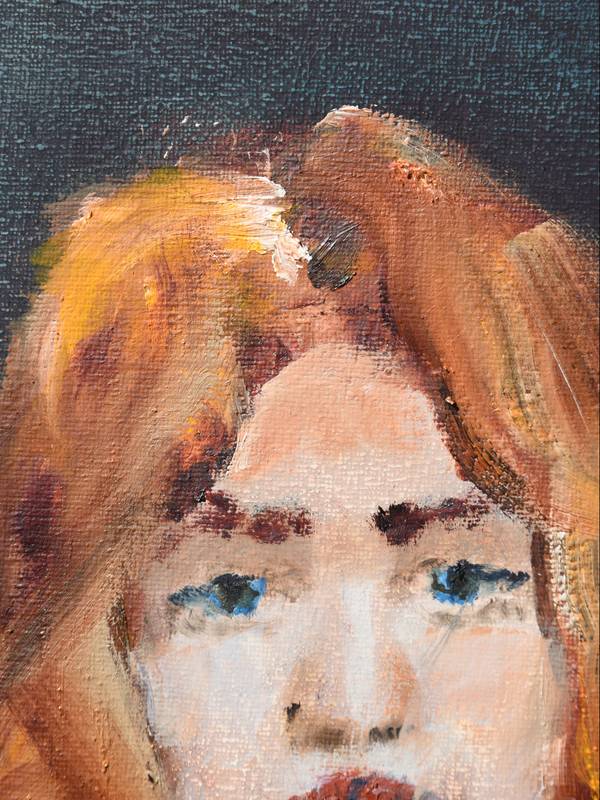 You Are So Beautiful... Expressive and gestural Painting Oleksandr Topchyi - Subjektiv.art
