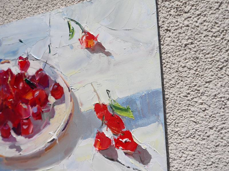 Cherry Fine Art Painting Yehor Dulin - Subjektiv.art