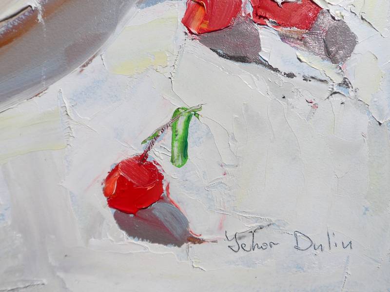 Cherry Fine Art Painting Yehor Dulin - Subjektiv.art