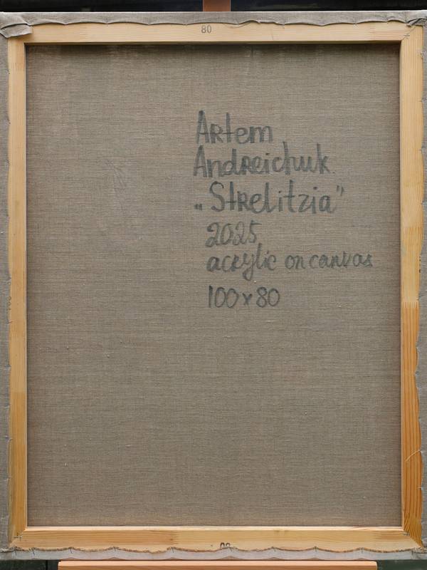 Strelitzia  Impressionistic Painting Artem Andreichuk - Subjektiv.art