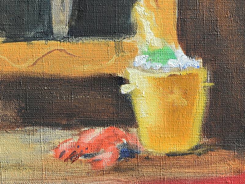 Two destinies Expressive and gestural Painting Oleksandr Topchyi - Subjektiv.art