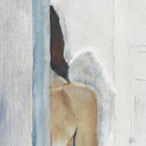 Portrait of a woman Expressive and gestural Painting Oleksandr Topchyi - Subjektiv.art