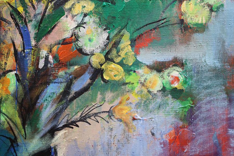Bouquet  of flowers Impressionistic Painting Artem Andreichuk - Subjektiv.art