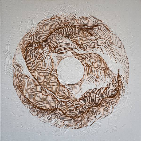 Abundance Abstract Painting Natalia Revoniuk - Subjektiv.art