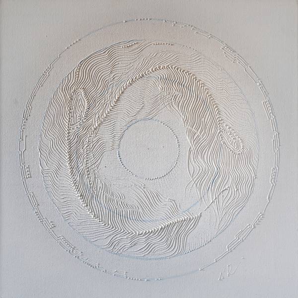 Purity Abstract Painting Natalia Revoniuk - Subjektiv.art