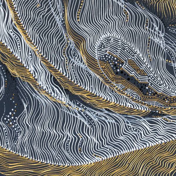 Harmony Abstract Painting Natalia Revoniuk - Subjektiv.art