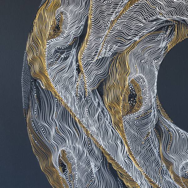 Harmony Abstract Painting Natalia Revoniuk - Subjektiv.art