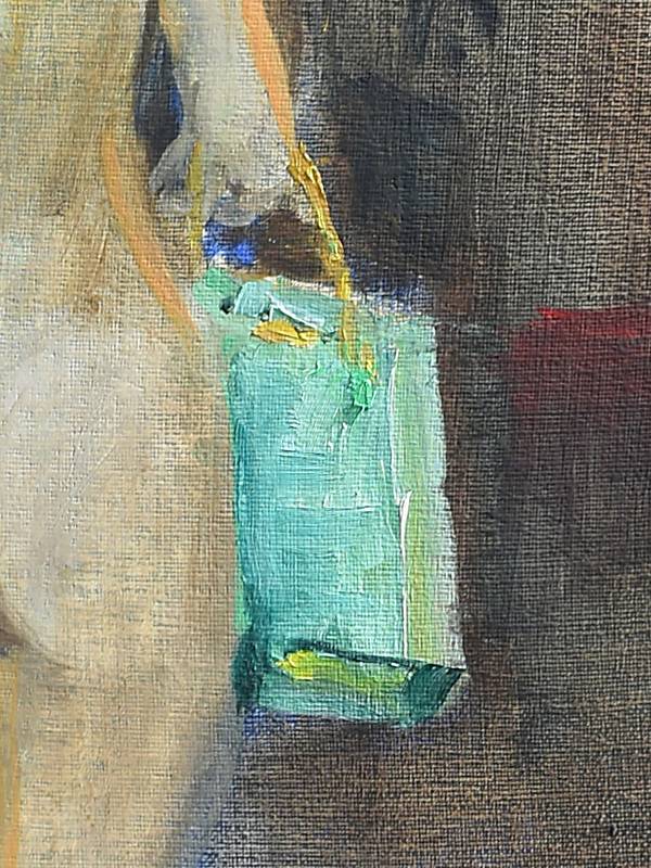 Birkin bag Expressive and gestural Painting Oleksandr Topchyi - Subjektiv.art