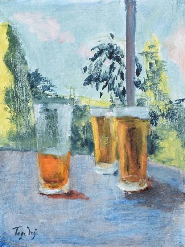 Three glasses of beer  - Subjektiv.art