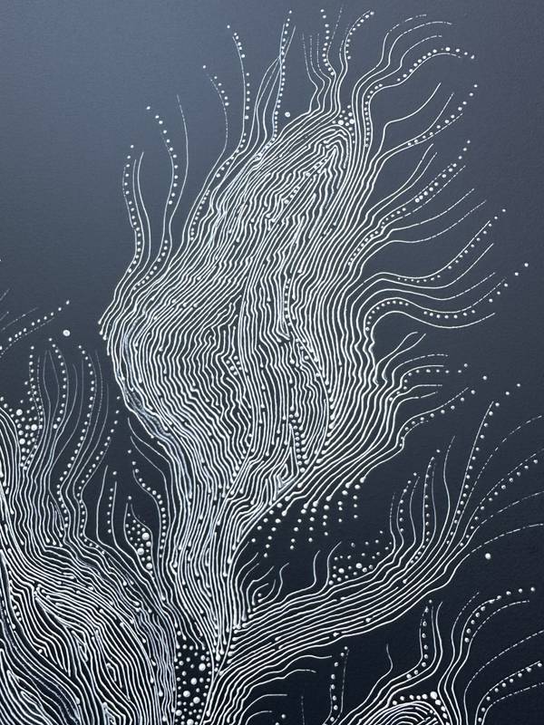 Sunny Abstract Painting Natalia Revoniuk - Subjektiv.art