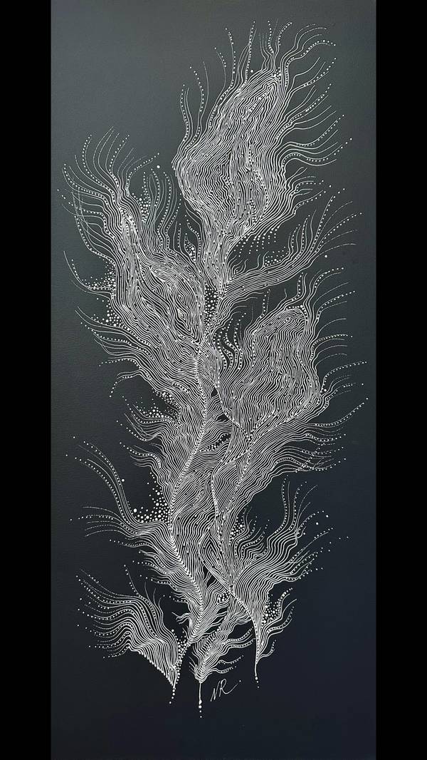 Sunny Abstract Painting Natalia Revoniuk - Subjektiv.art