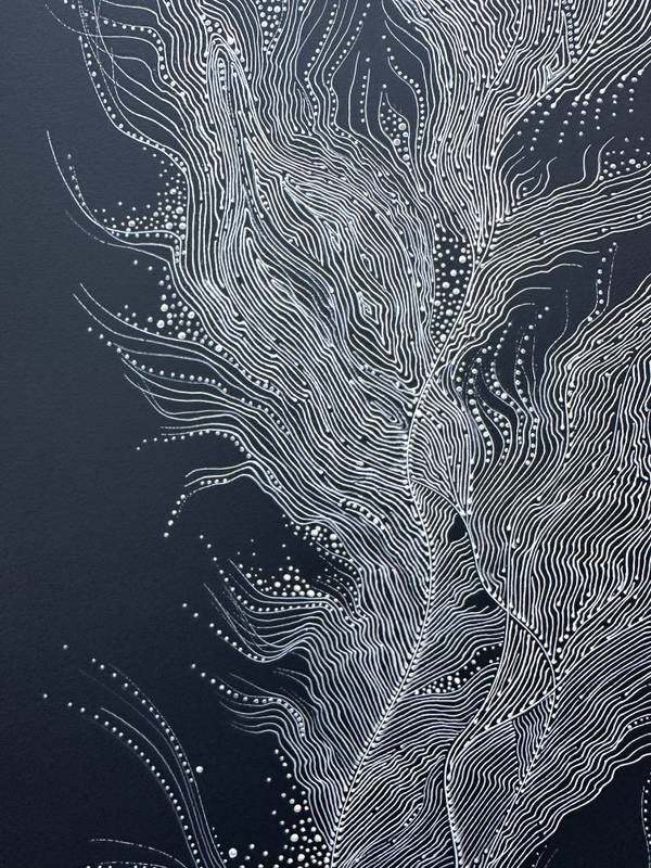 Sunny Abstract Painting Natalia Revoniuk - Subjektiv.art