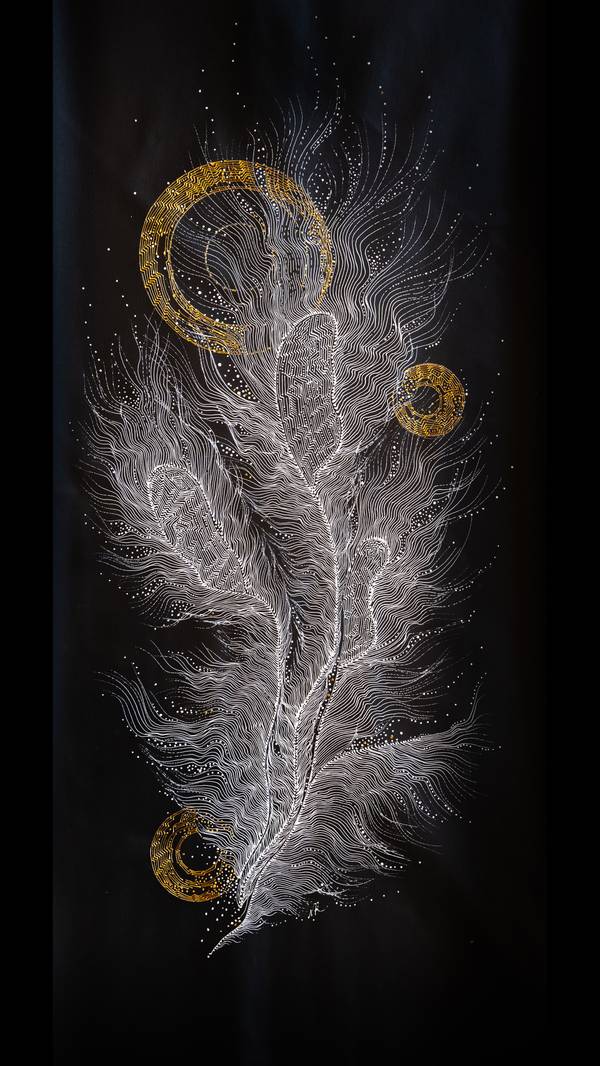 Revelation Abstract Painting Natalia Revoniuk - Subjektiv.art