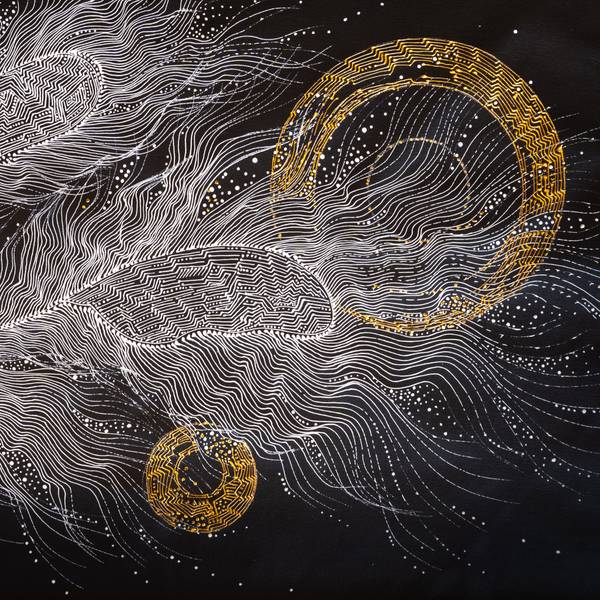 Revelation Abstract Painting Natalia Revoniuk - Subjektiv.art