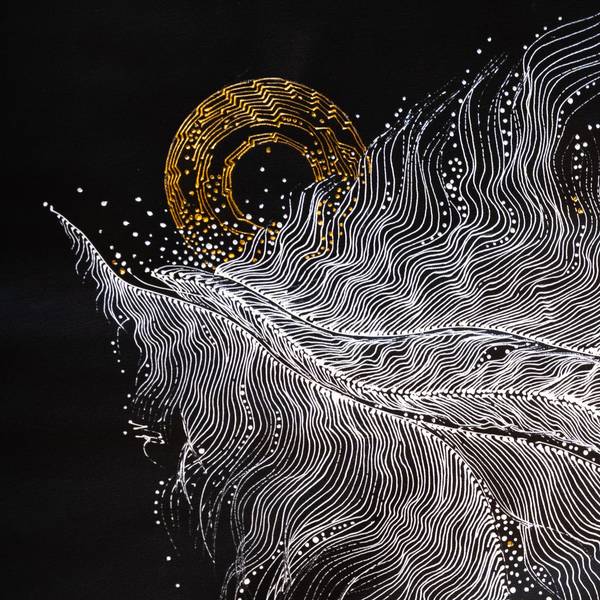 Revelation Abstract Painting Natalia Revoniuk - Subjektiv.art