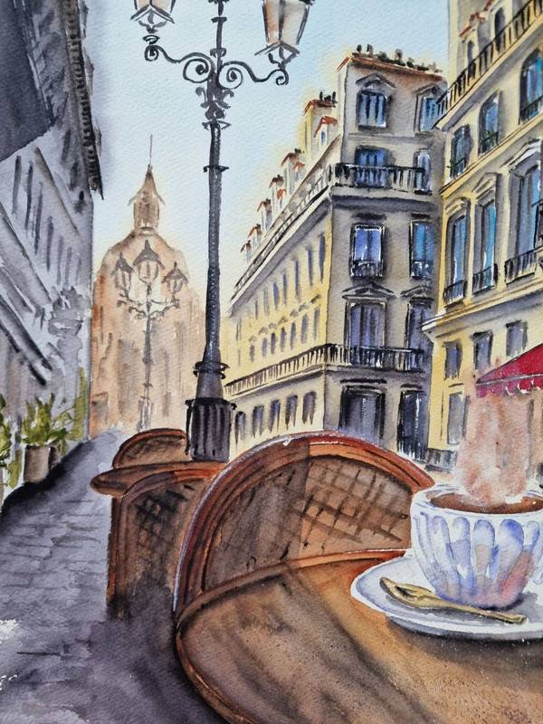 Where dreams are born Expressive and gestural Painting Olena Yemelianova - Subjektiv.art