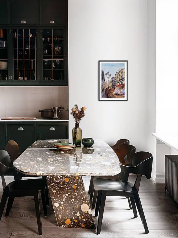 Where dreams are born Expressive and gestural Painting Olena Yemelianova - Subjektiv.art