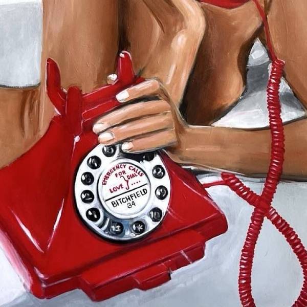 Love calls Modern Painting Emily David - Subjektiv.art