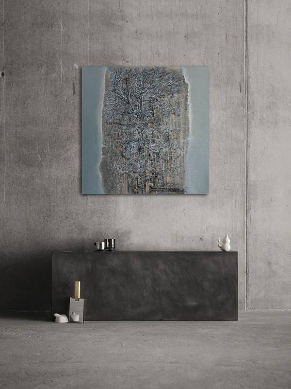 Morning 1 Abstract Painting Liudmila Davydenko - Subjektiv.art