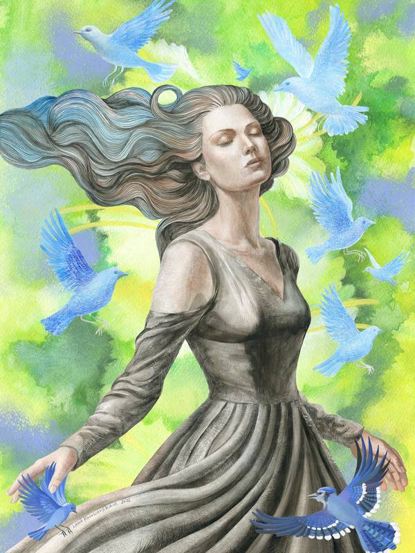 Finding of harmony in flower bliss Fine Art Prints Lana Korolievskaia - Subjektiv.art