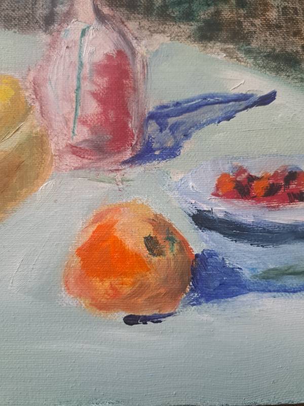 Still life Expressive and gestural Painting Oleksandr Topchyi - Subjektiv.art