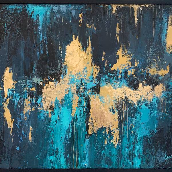 Sea Illusion Impressionistic Painting Iryna Mytkovska - Subjektiv.art