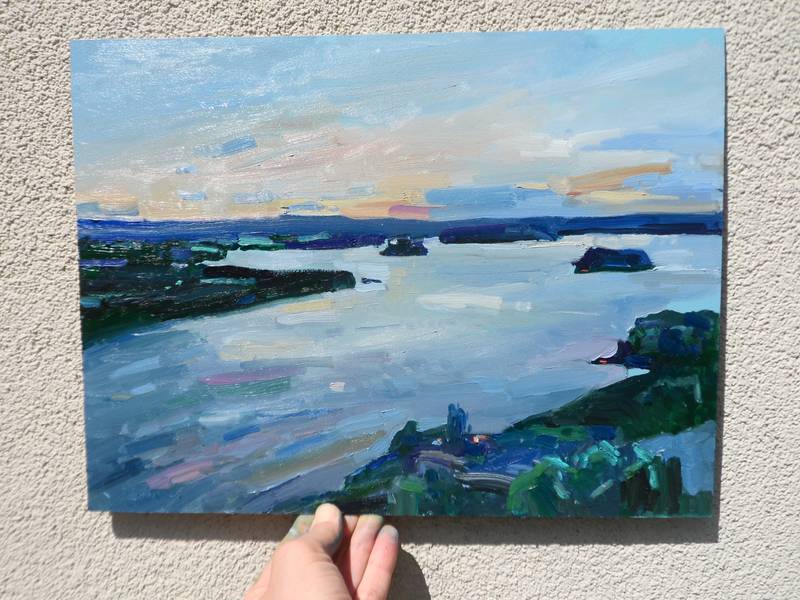 " Silence" Impressionistic Painting Yehor Dulin - Subjektiv.art