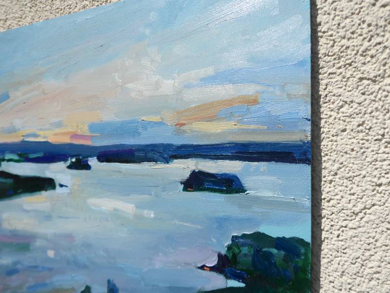 " Silence" Impressionistic Painting Yehor Dulin - Subjektiv.art