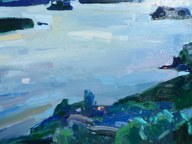 " Silence" Impressionistic Painting Yehor Dulin - Subjektiv.art