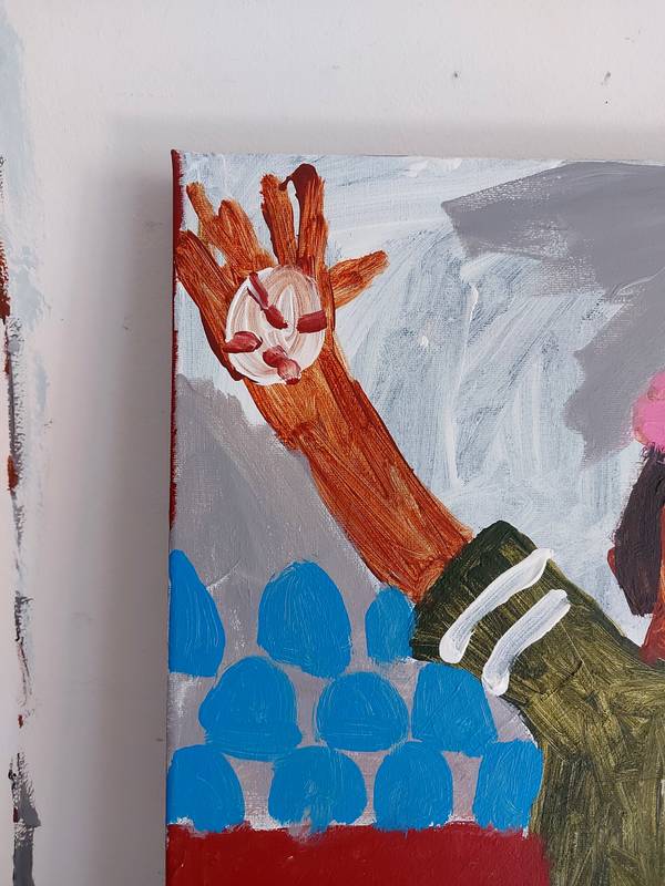 Pitcher Naive Painting Sara Gonçalves - Subjektiv.art