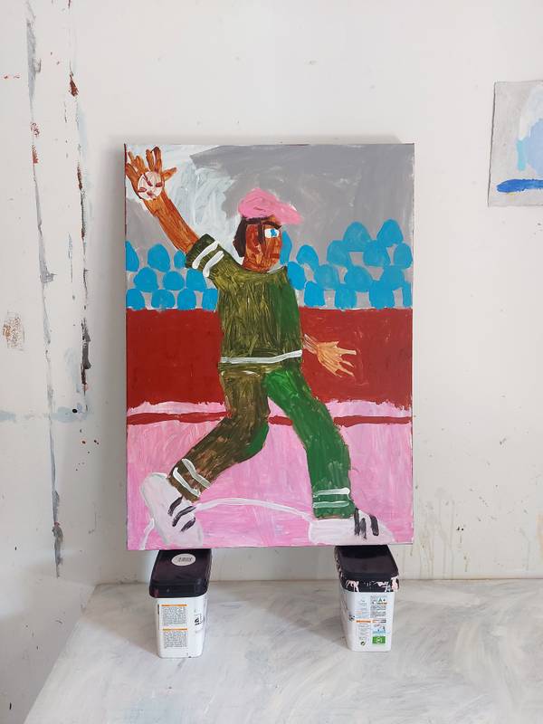 Pitcher Naive Painting Sara Gonçalves - Subjektiv.art