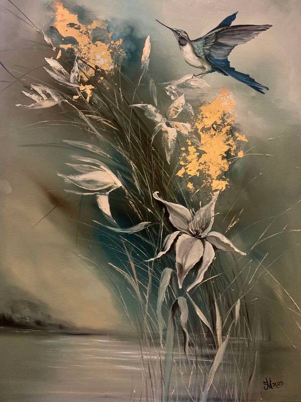 Morning singl Organic Painting Iryna Mytkovska - Subjektiv.art