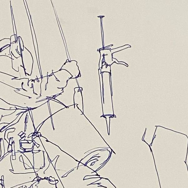 Wall painter hanging by rope Urban and pop Drawing Tomas Serrao - Subjektiv.art