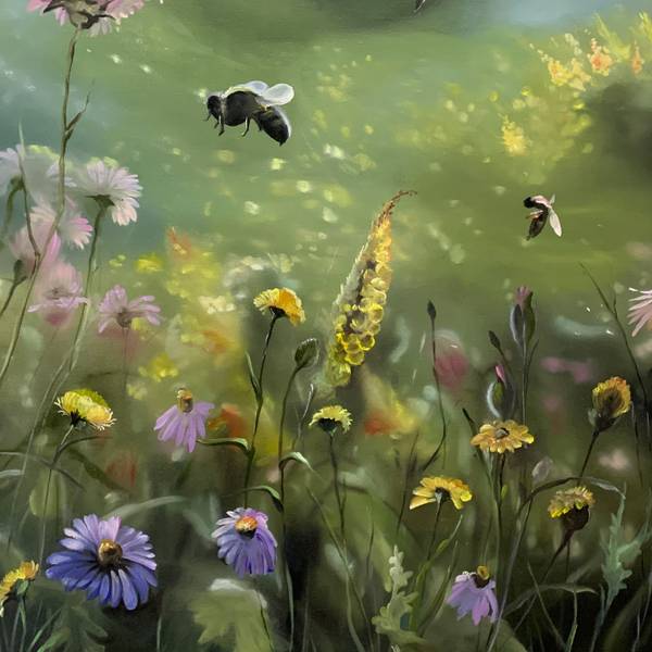 Silense of nature Photorealistic Painting Iryna Mytkovska - Subjektiv.art