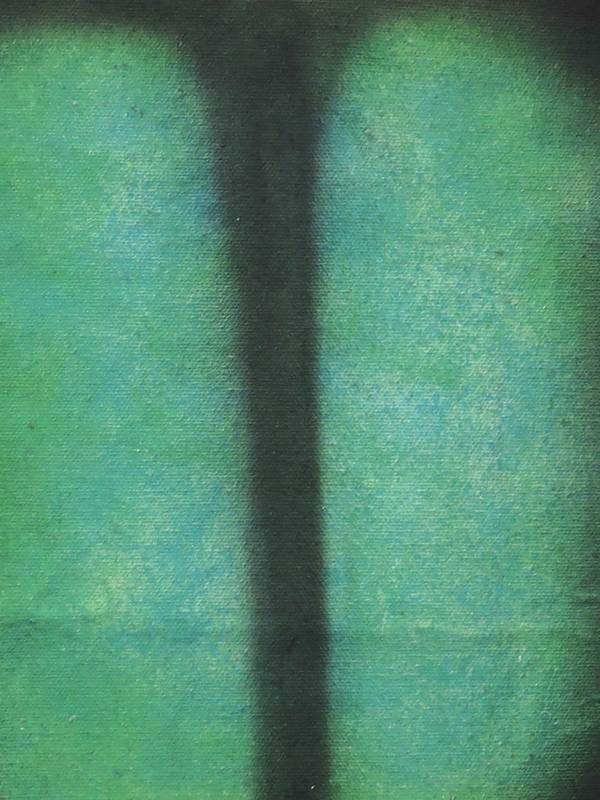 Shells turning lightly – wind stream memory Abstract Painting Caro de Valk - Subjektiv.art